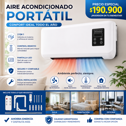 ❄️🔥 ¡DILE ADIÓS AL CALOR Y AL FRÍO EN SEGUNDOS! 🔥❄️